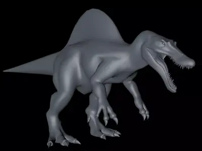 Spinosaurus Model Jurassic Park 3 3D model