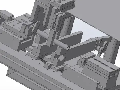 Feeding manipulator 3D model