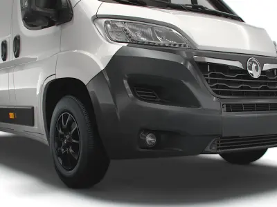 Vauxhall Movano Van L4H3 2022 3D model