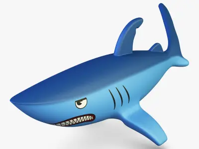 Shark v 1 3D model