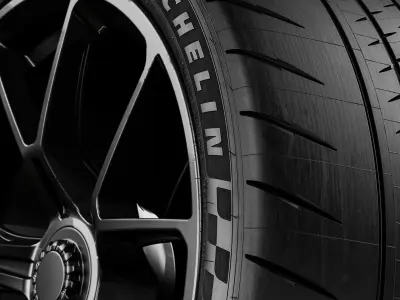 Michelin Pilot Sport CUP 2 R 325 30 ZR21 108Y 3D model