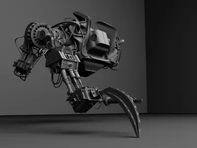 Titan Mech 3D model