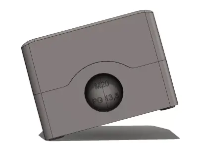 Caixa Botoeira WEG PBW 1 Button Box 3D model