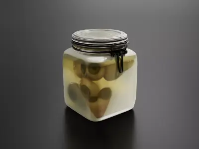 eyeball jar 3D print model