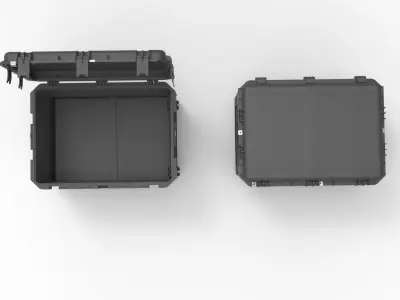 Box-Military Case isky  3D model