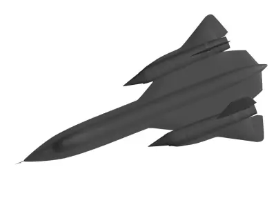 Lockheed SR-71 Blackbird 3D model