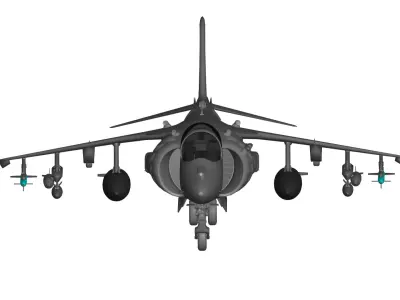 McDonnell Douglas AV-8B Harrier II 3D model