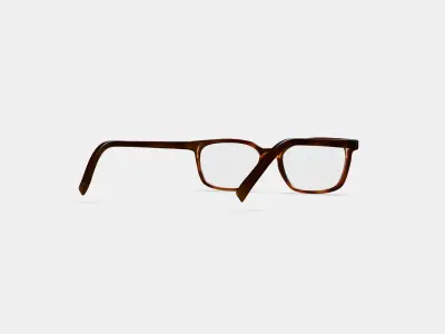 Weathers Eyeglasses in Rye Tortoise 3D model