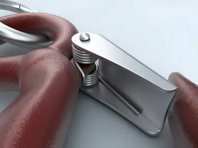 Pulley Hook 3D model