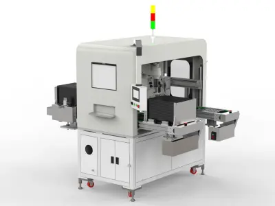 Automatic Mobile Phone Accessories Feeding Machine 3D model