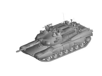 M1 Abrams   3D model