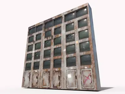 Abandoned Security Monitors 3D model