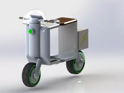 Cargo Scooter Free 3D model