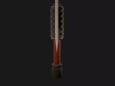 Berserkers axe 1 Low-poly 3D model