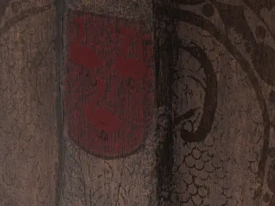 Genoese Pavise Free low-poly 3D model