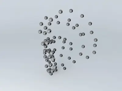 join the dots Free 3D model