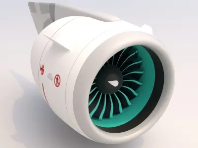 Neo Jet Engine 3D model