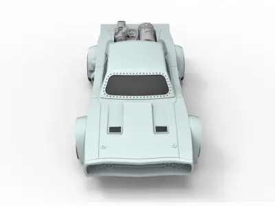 Ice Charger from the movie Fast 8 Scale 1 to 24 3D print model