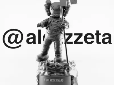 Kaws MTV Moonman Video Music Awards Trophy for Print 3D print model