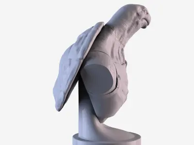 Turtle head Free 3D print model