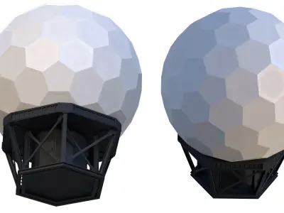 Radar Unit 3D model