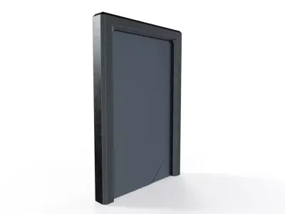 SCI-FI SECURITY DOOR CONTROL PANEL Low-poly 3D model