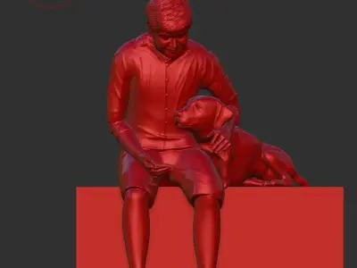 Miniature printable model 3D print model