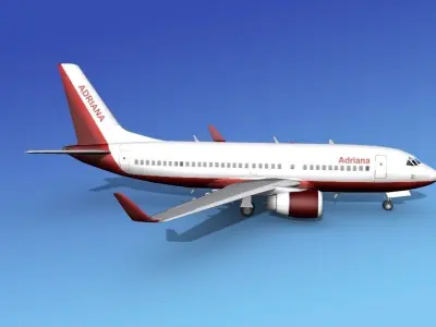 Boeing 737-700ER Adriana 3D model