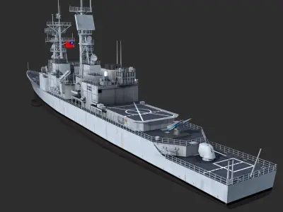 KeeLung Class Destroyer 3D model