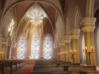 Church cathedral Low-poly 3D model