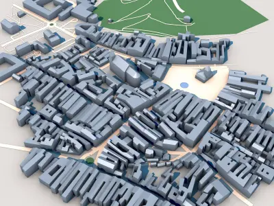 Black Church Brasov Romania 3D model