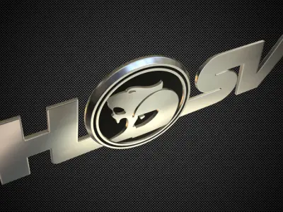 hsv logo 3D model