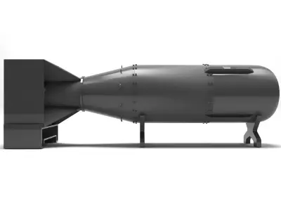 Nuclear Bomb Free 3D model