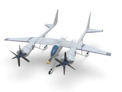orbital gull 3D model