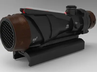 Trijicon M150 Low-poly 3D model