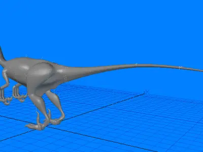 Troodon Dinosaur 3D model