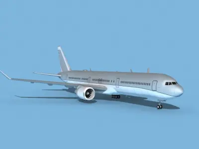 Boeing 767-400 Corporate 3 3D model