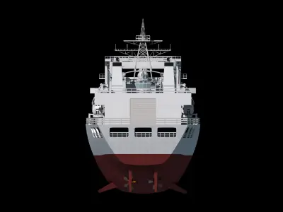 886 Qiandaohu Type 903 Comprehensive Supply Ship Chinese People  3D model