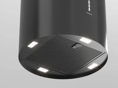 Island Hood futuro futuro 3D model