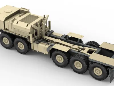 Oshkosh LVSR 3D Model 3D model 3D model