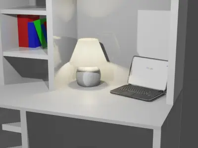 Personal Desk Free 3D model