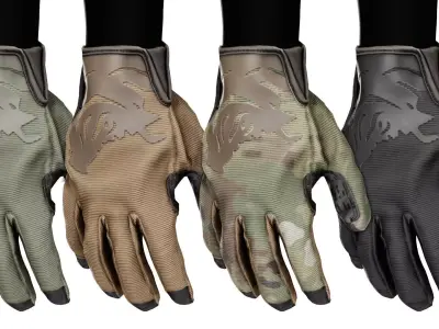 PIG FDT DELTA GLOVES Low-poly 3D model