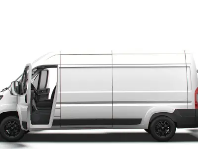 Opel Movano Van L3H2 HQ Interior 2023 3D model