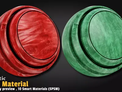 Plastic Smart Material Substance 3d Painter Texture