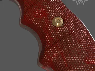 Weapon Series - Bloody Slashing Knife 3D model
