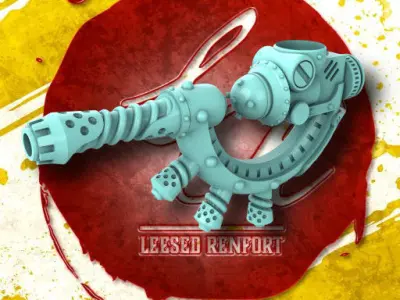 Alternate Weapons Pack for Lesser Steam Knights Free 3D print model