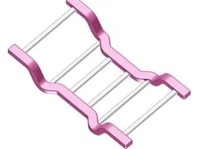 kids Chassis Toy 3D model