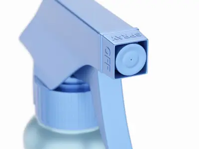  High-Quality 3D Spray Bottle Model 3D model
