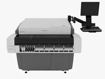 Abbott Architect i2000SR Immunoassay Analyzer 3D model