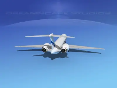 McDonnell Douglas MD83 Swift Air 3D model